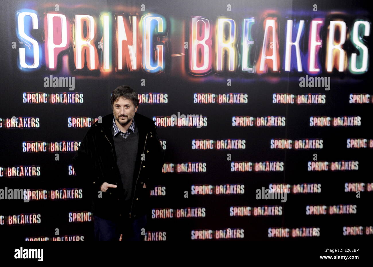 Madrid premiere of 'Spring Breakers' Arrivals Featuring Director