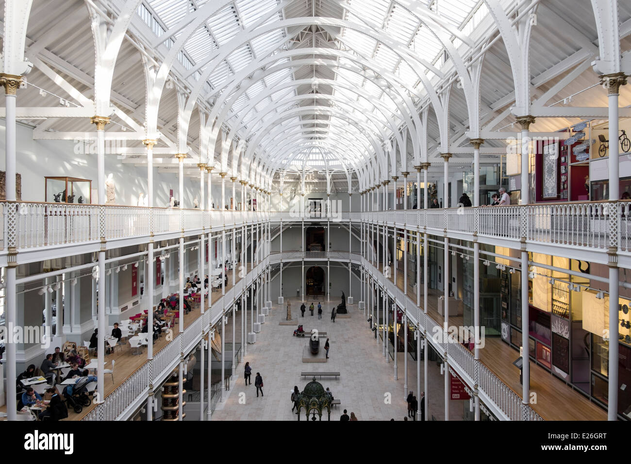 National Museum of Scotland, Edinburgh, Scotland Stock Photo