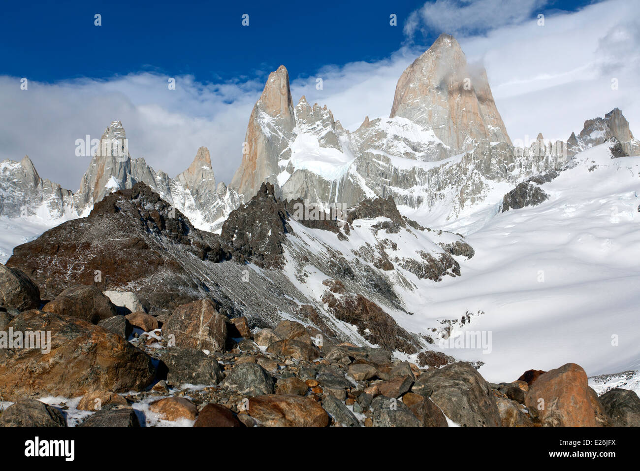 Fitz roy massif hi-res stock photography and images - Alamy