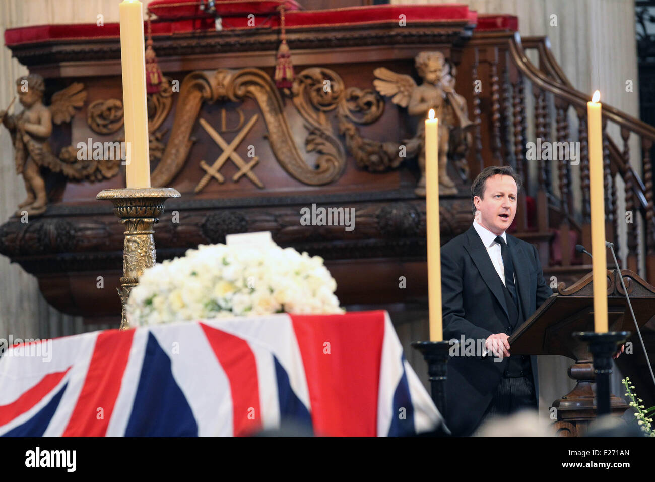 The funeral of Baroness Thatcher at St Pauls Cathedral Born Margaret