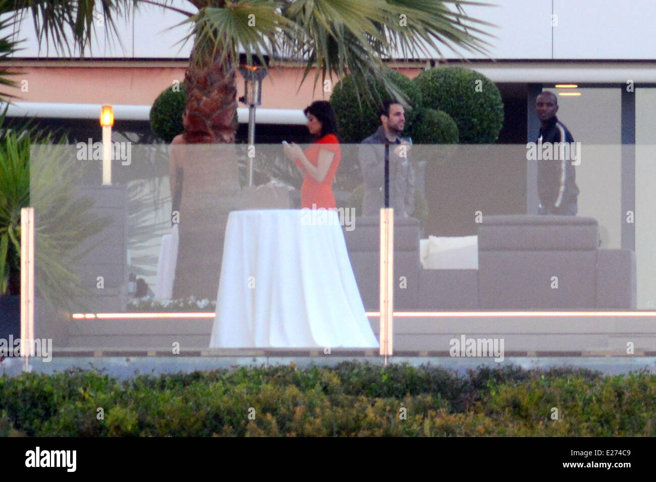 Barcelona football player Cesc Fabregas&rsquo; Birthday Party Featuring: Cesc