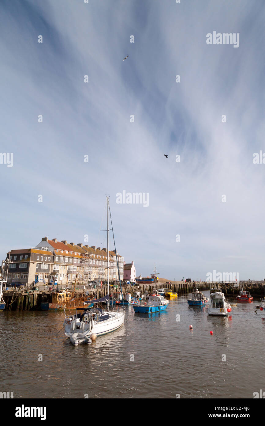 West Bay, Bridport Harbour, Dorset England UK Stock Photo - Alamy