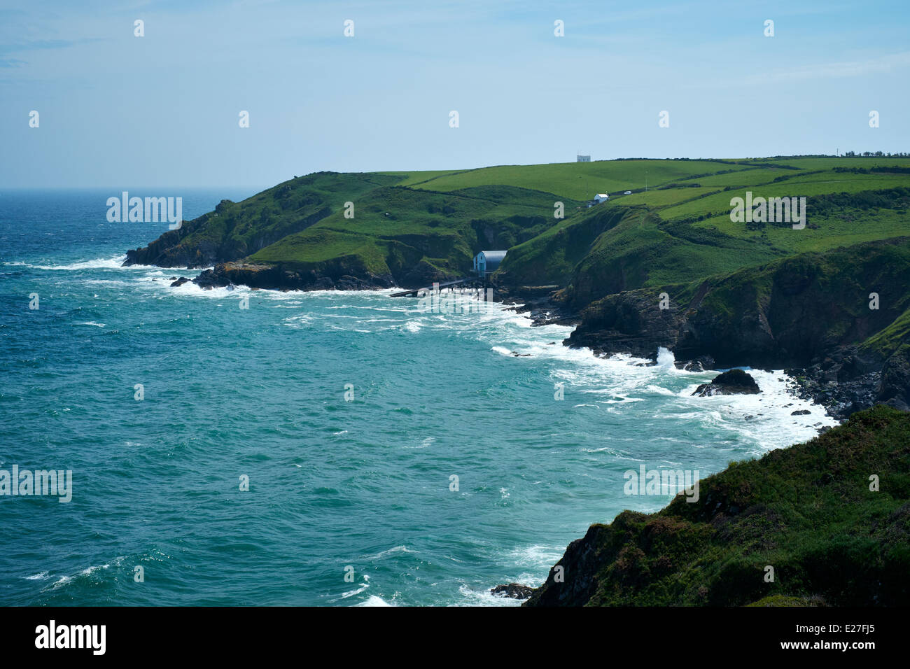 The Life Boat Station, The Lizard, Cornwall, 2014 Stock Photo