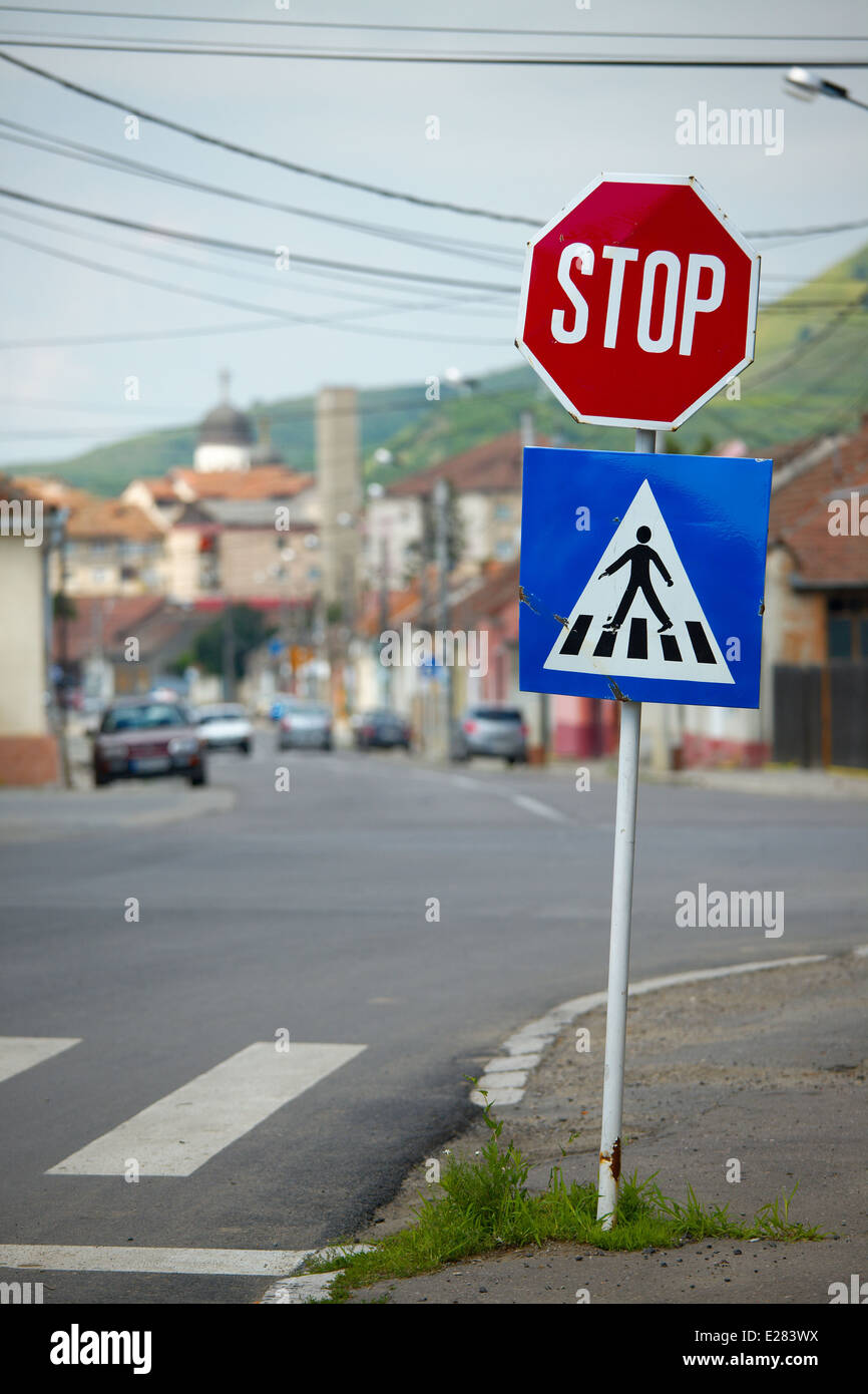 Dull town sign hi-res stock photography and images - Alamy