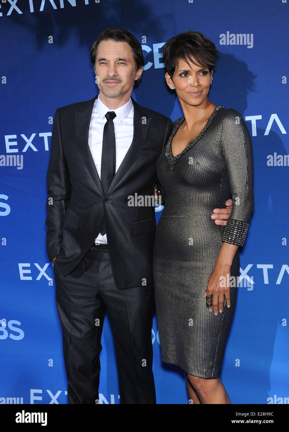 Los Angeles, California, USA. 16th June, 2014. Olivier Martinez & Halle