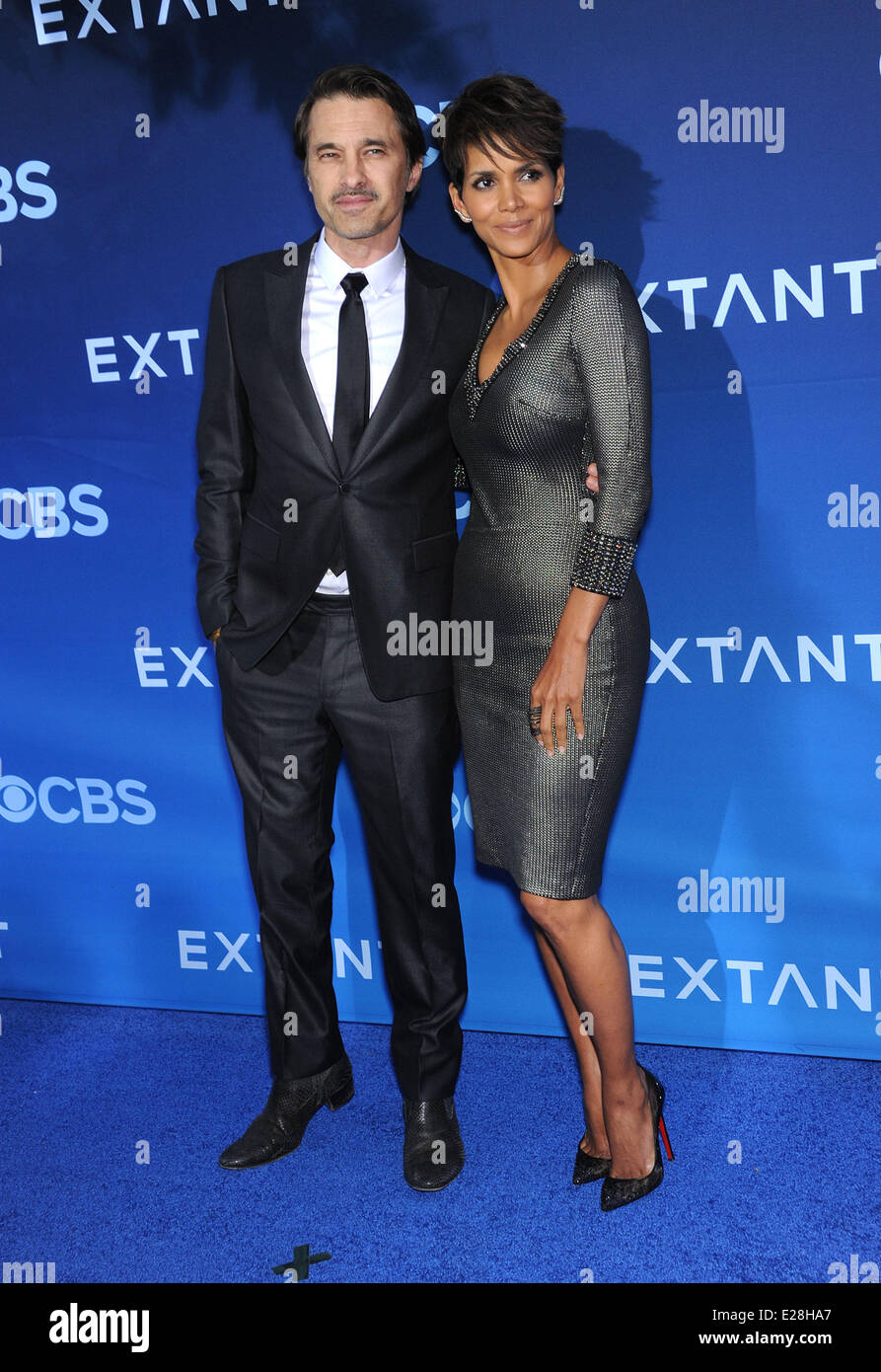 Los Angeles, California, USA. 16th June, 2014. Olivier Martinez & Halle