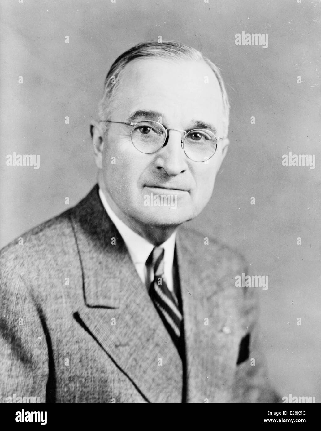 Harry S. Truman, 33rd President of the United States of America Stock Photo