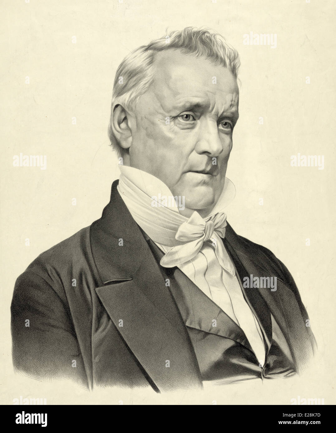 James Buchanan, Jr. 15th President of the United States (1857–1861) Stock Photo