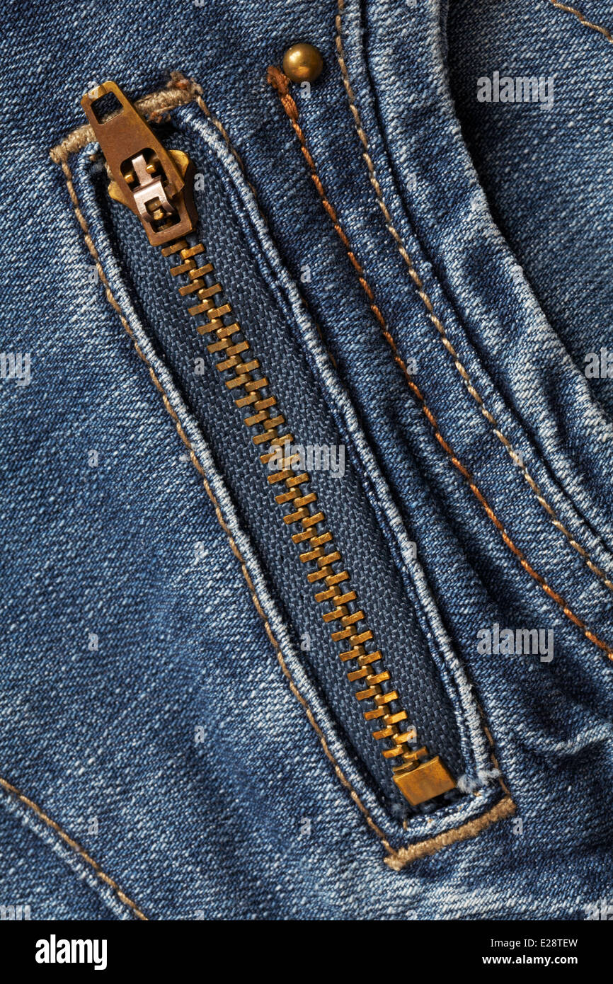 Jeans zip hires stock photography and images Alamy