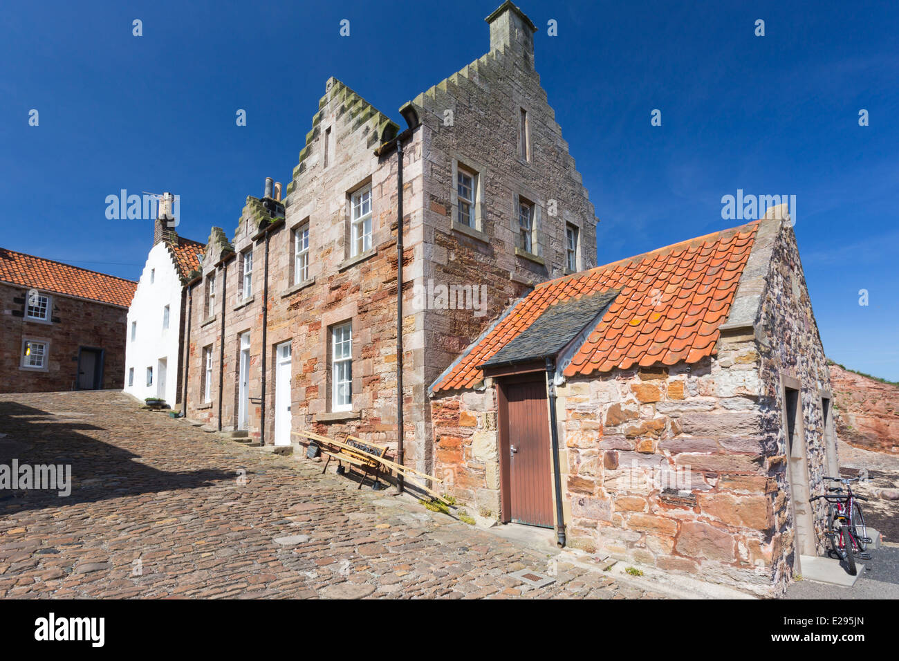 The Fishing Village of Crail in the East Neuk of Fife Stock Photo
