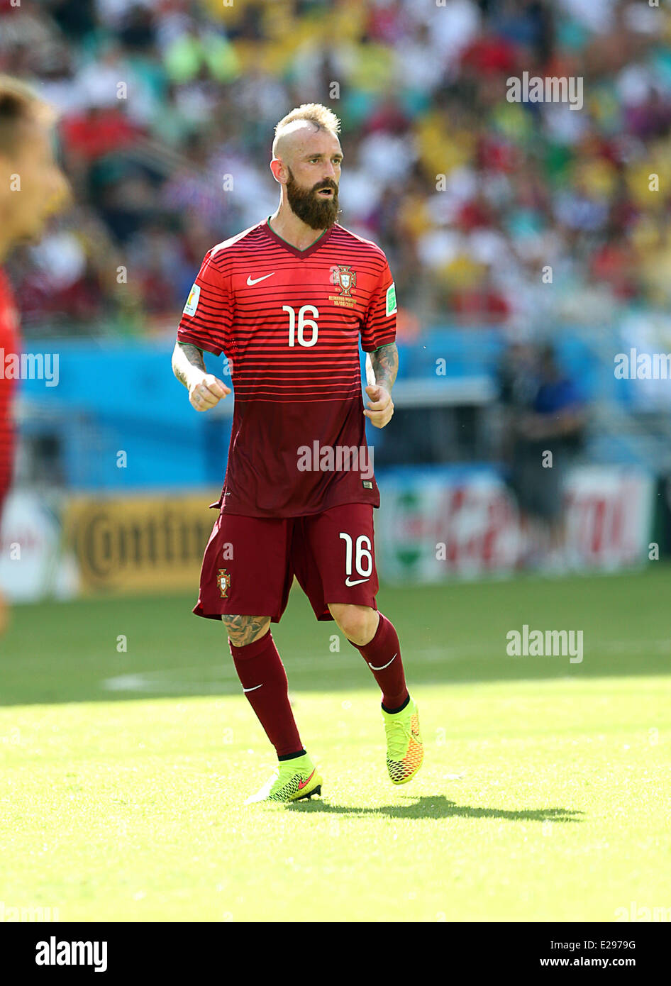 Savador, Brazil. 16th June, 2014. World Cup finals 2014. Germany versus Portugal. Raul Jose Trindade Meireles Credit:  Action Plus Sports/Alamy Live News Stock Photo
