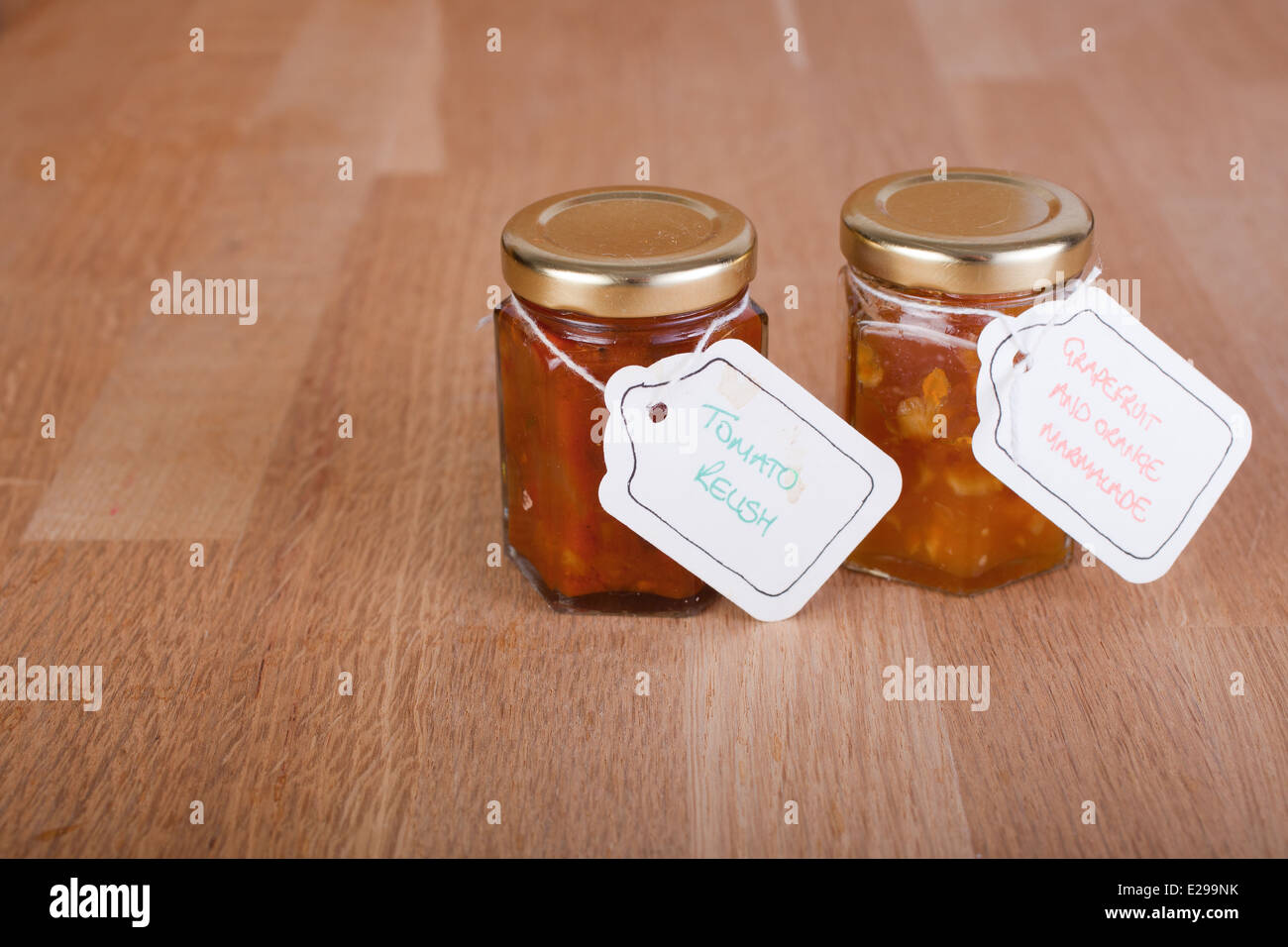 Home made preserves Stock Photo