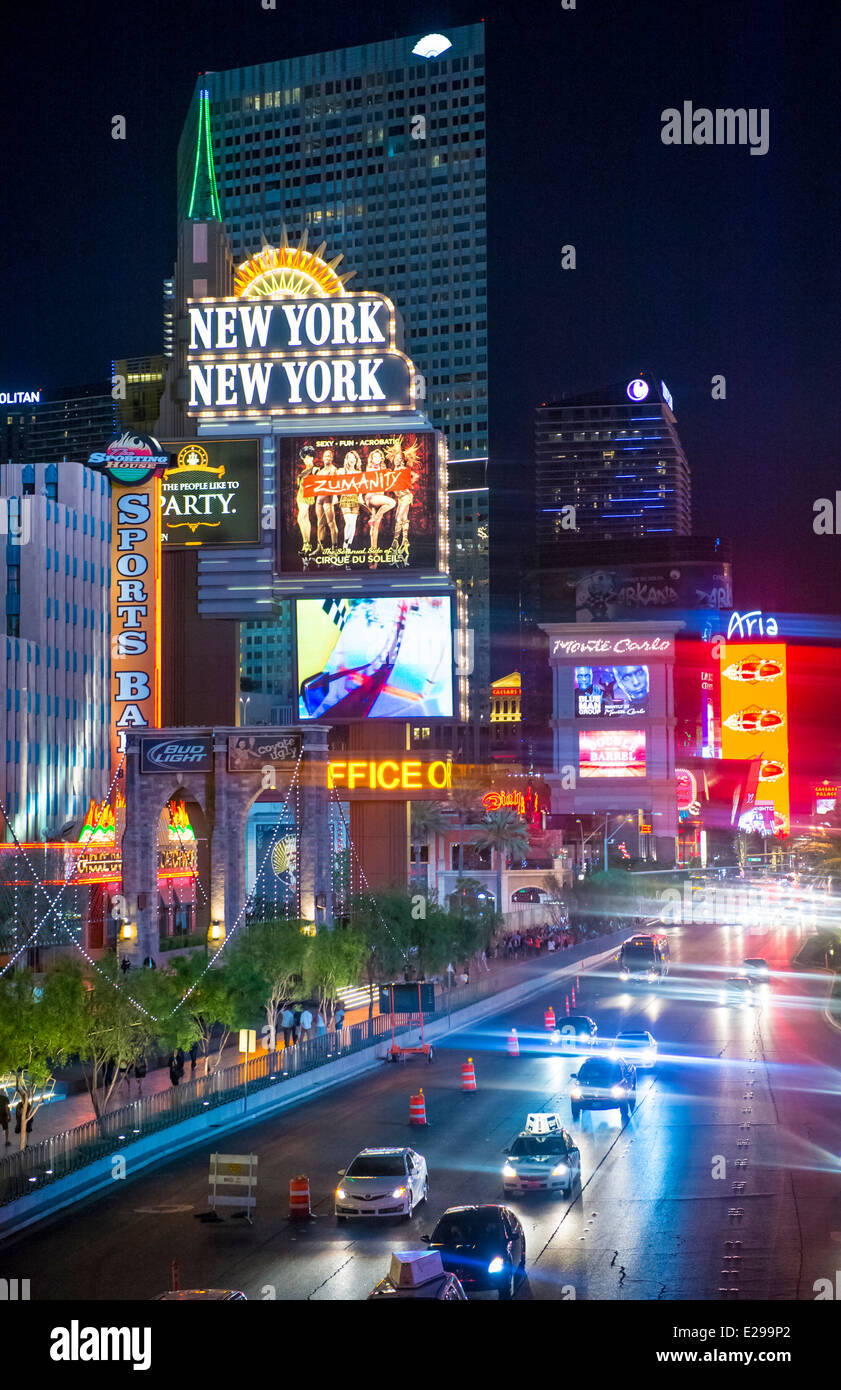 New York-New York Hotel & Casino in Las Vegas Stock Photo - Alamy
