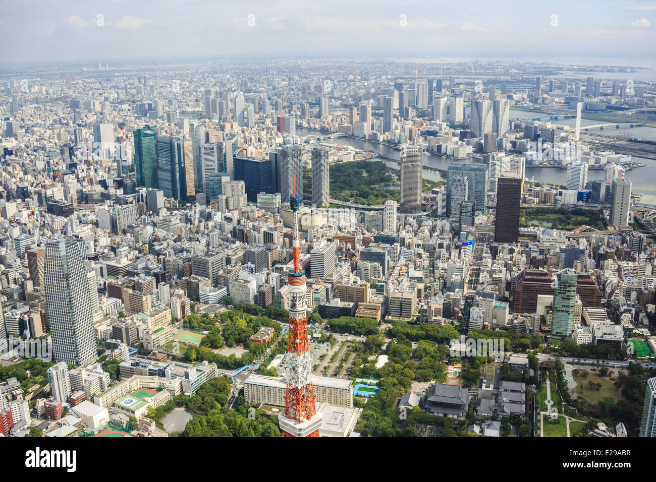 Tokyo Tower, Tokyo, Japan Stock Photo
