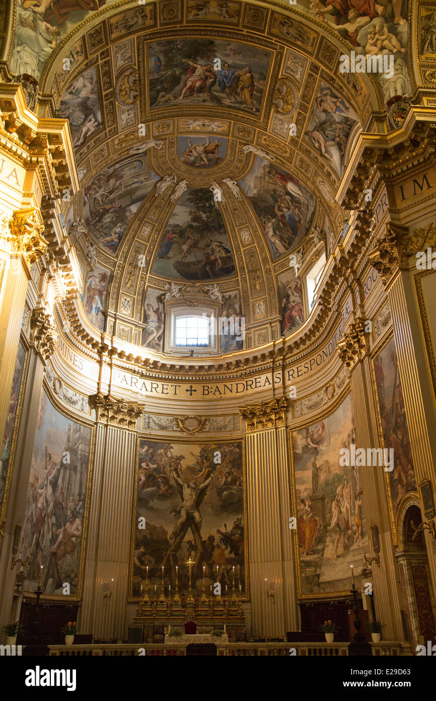 apse, Sant'Andrea della Valle church, Rome, Italy Stock Photo