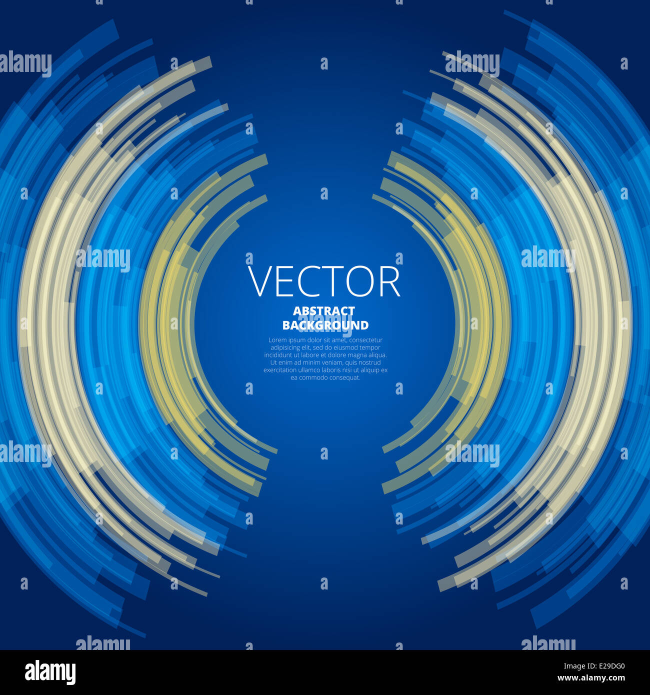 Blue technology vortex background hi-res stock photography and images ...