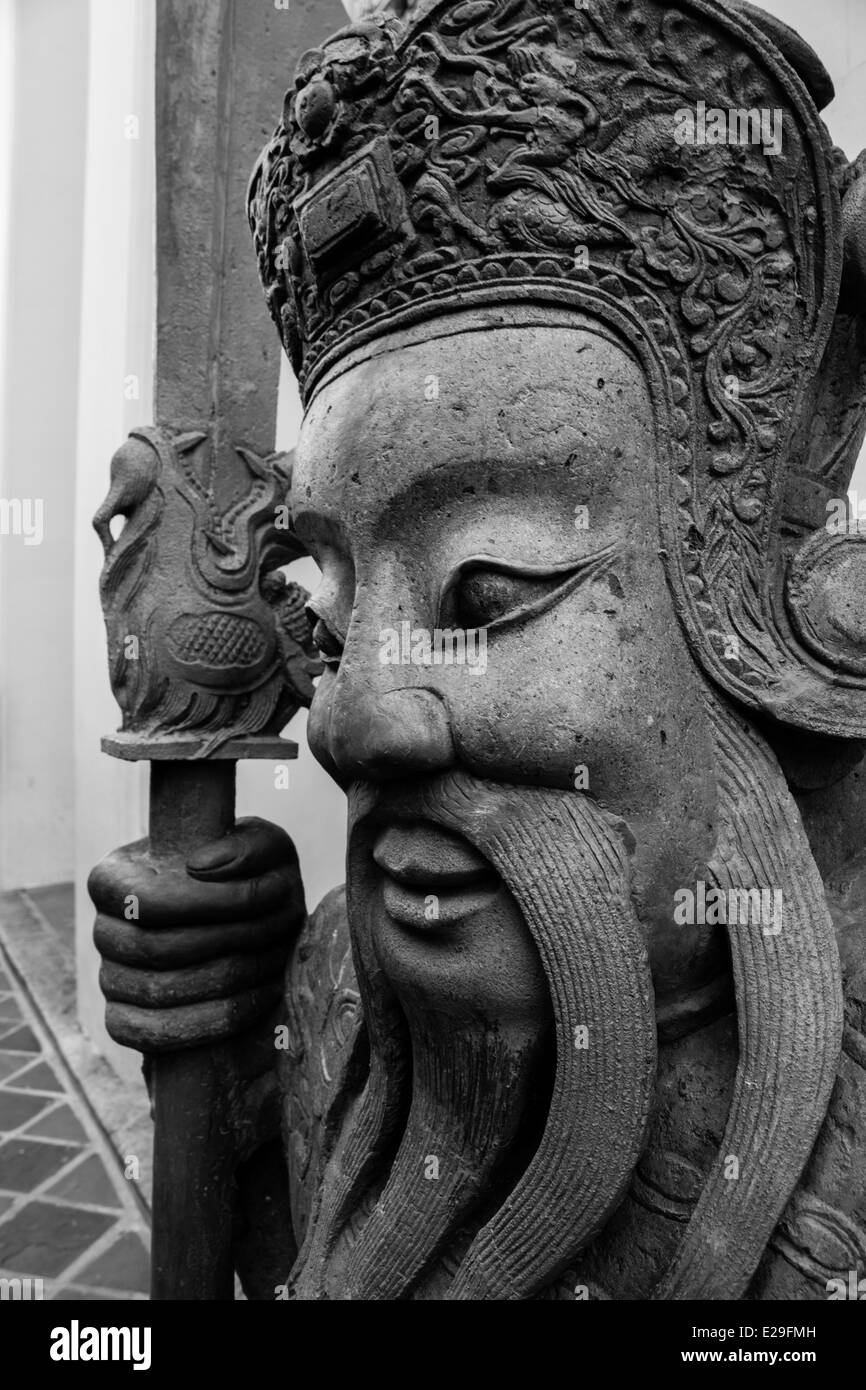Temple wat phra chetuphon Black and White Stock Photos & Images Alamy