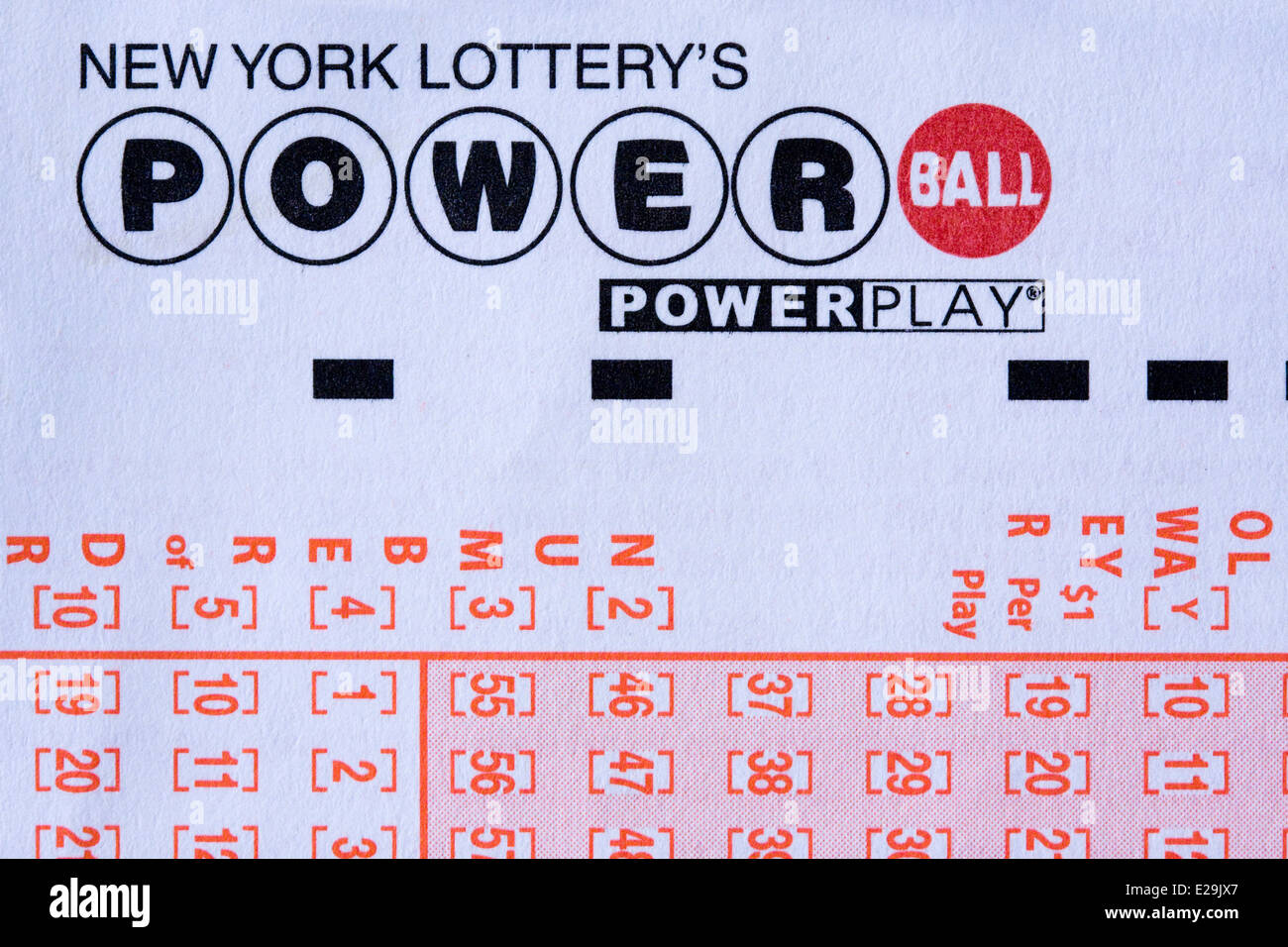 Powerball hi res stock photography and images Alamy