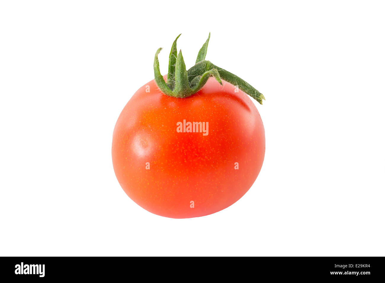 Entire tomato Stock Photo