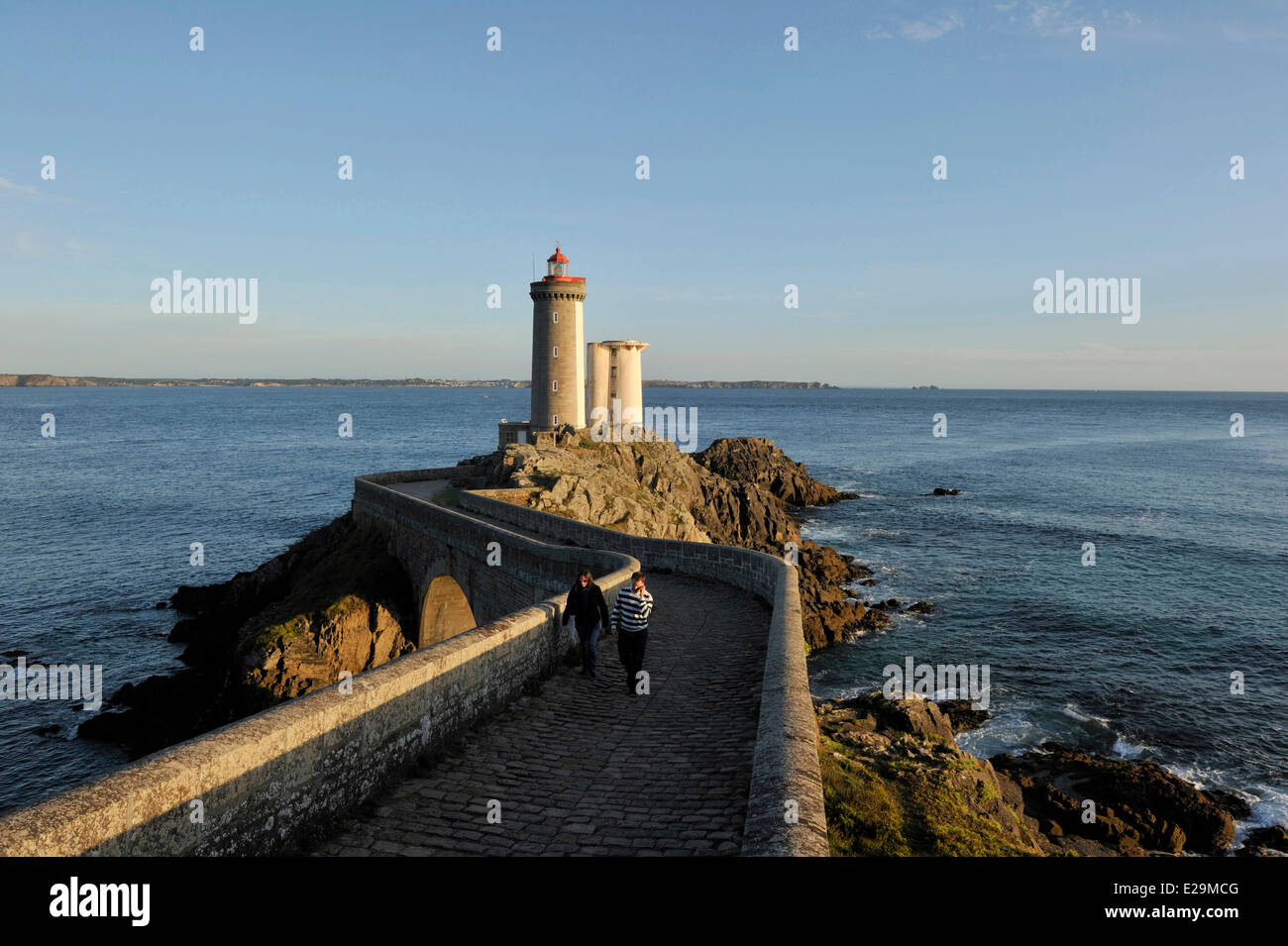 France, Finistere, Iroise Sea, Goulet de Brest, Plouzane, Pointe du