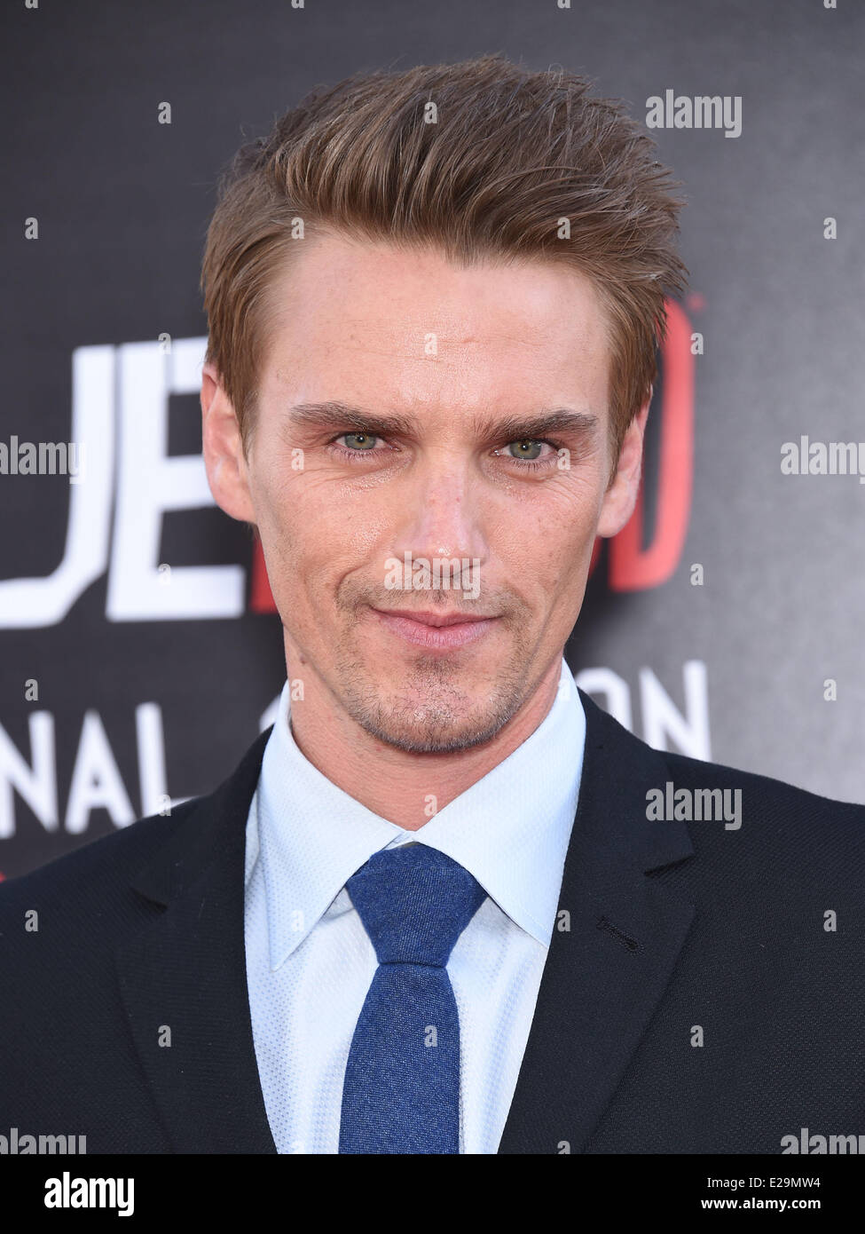 Hollywood, California, USA. 17th June, 2014. Riley Smith arrives for ...