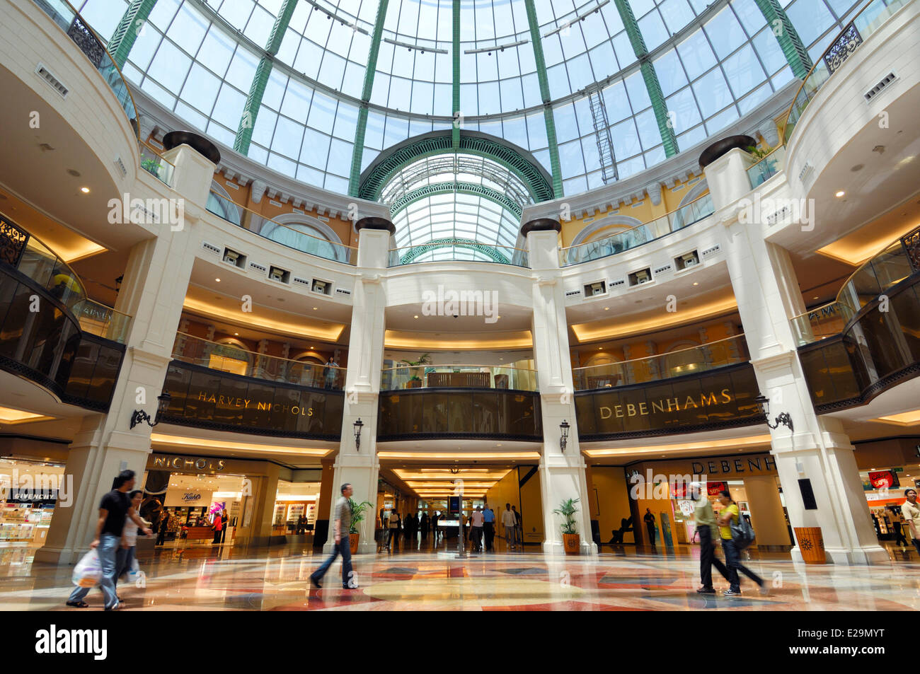 United Arab Emirates, Dubai emirate, Dubai, shopping center the Mall of the Emirates Stock Photo