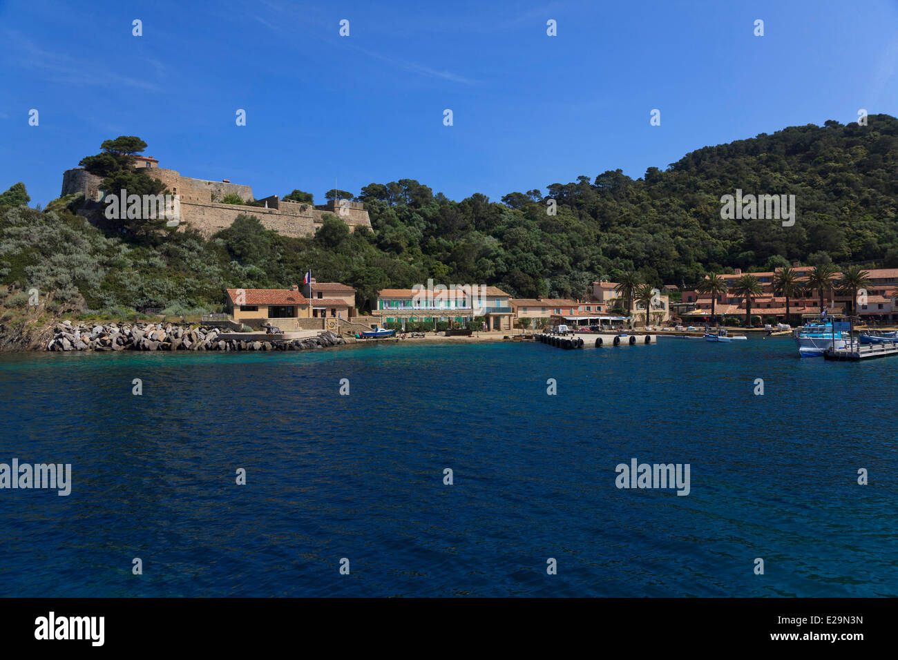 France Var Iles De Hyeres National Park Of Port Cros Port Cros Stock Photo Alamy