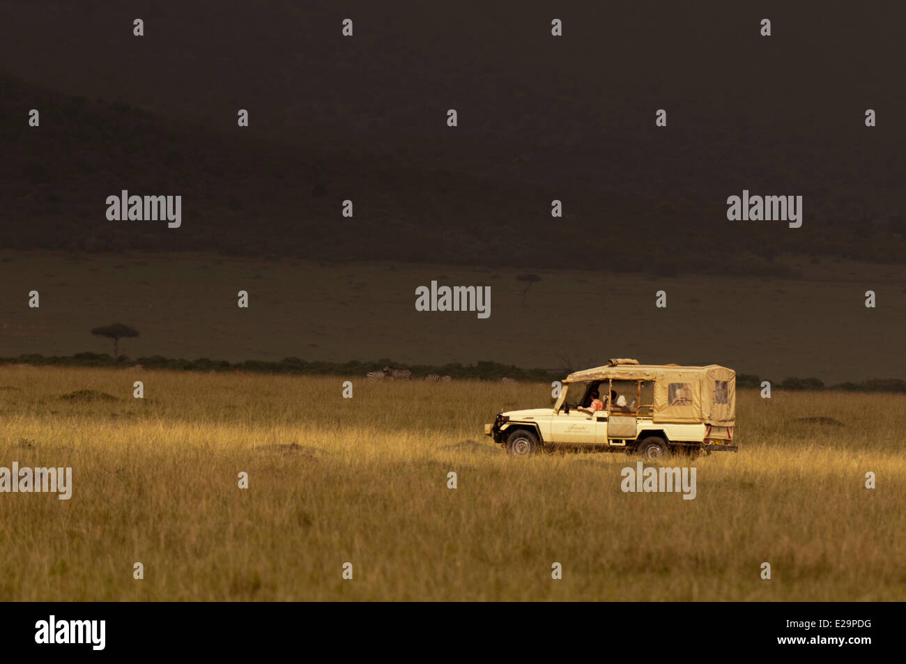 Safari masai mara tourist hi-res stock photography and images - Alamy