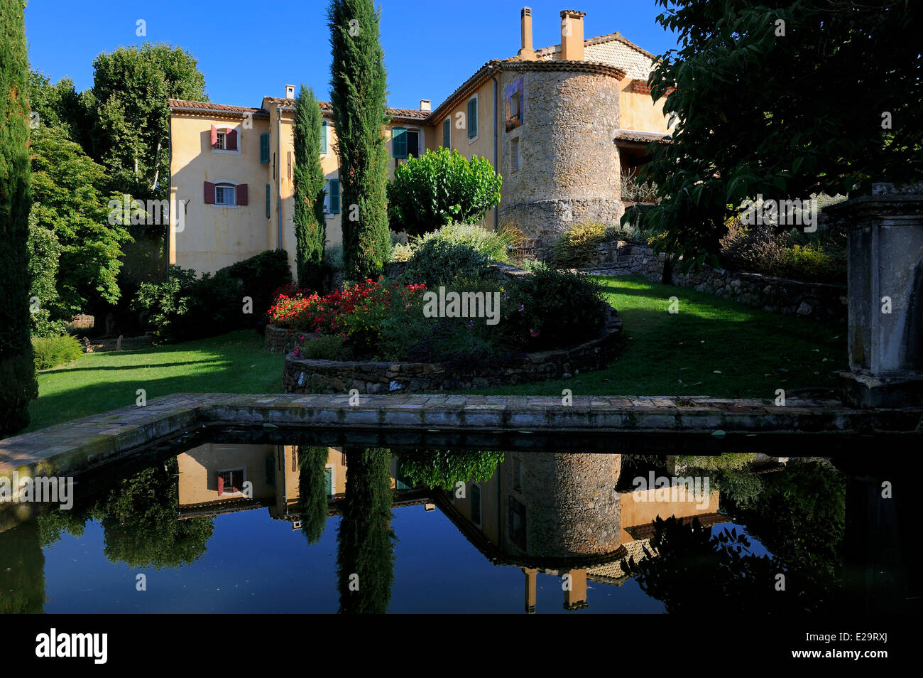 France, Var, Provence Verte (Green Provence), Bras village next to ...