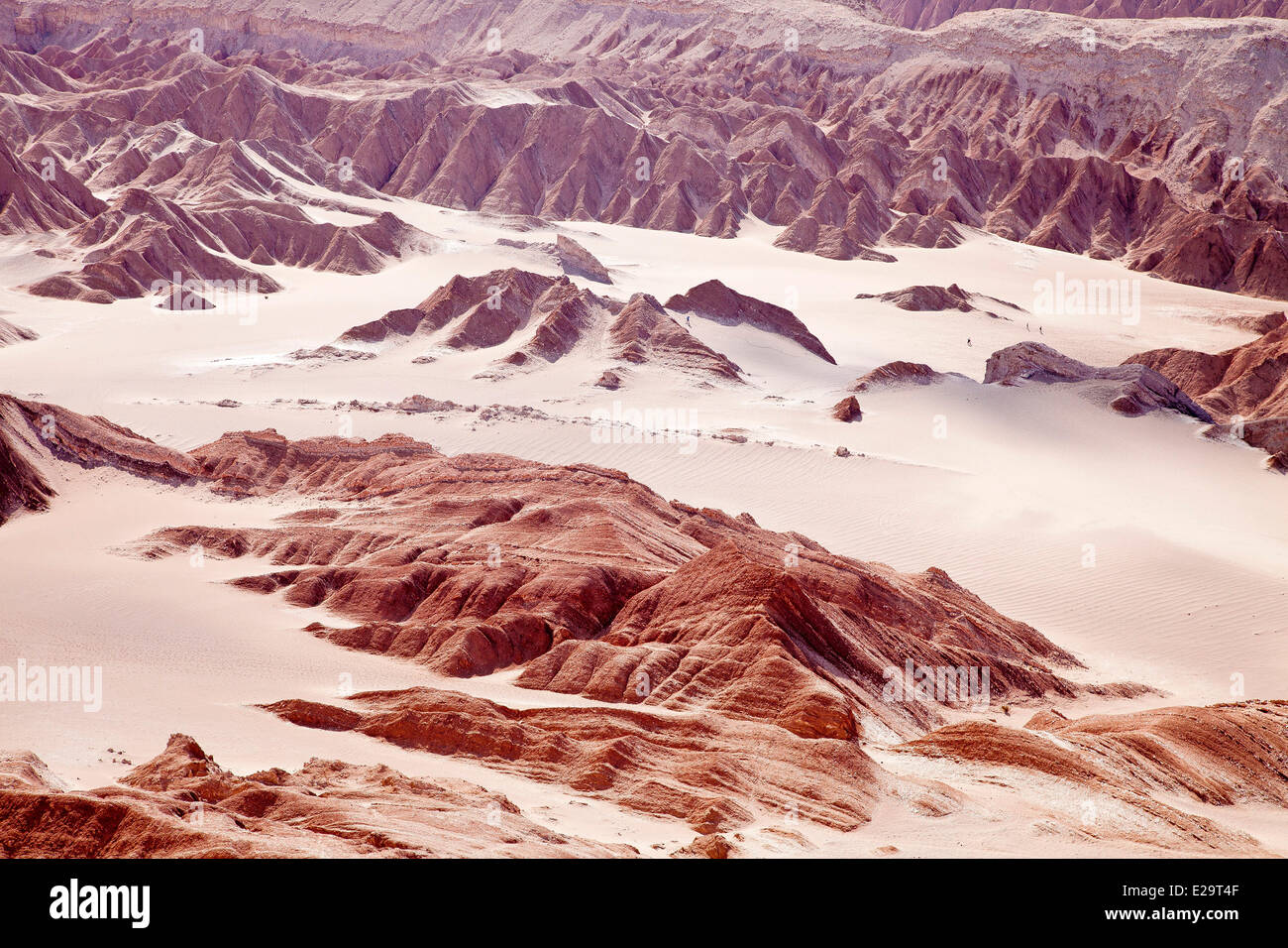 Chile, Antofagasta region, Atacama desert, San Pedro de Atacama, Death valley Stock Photo