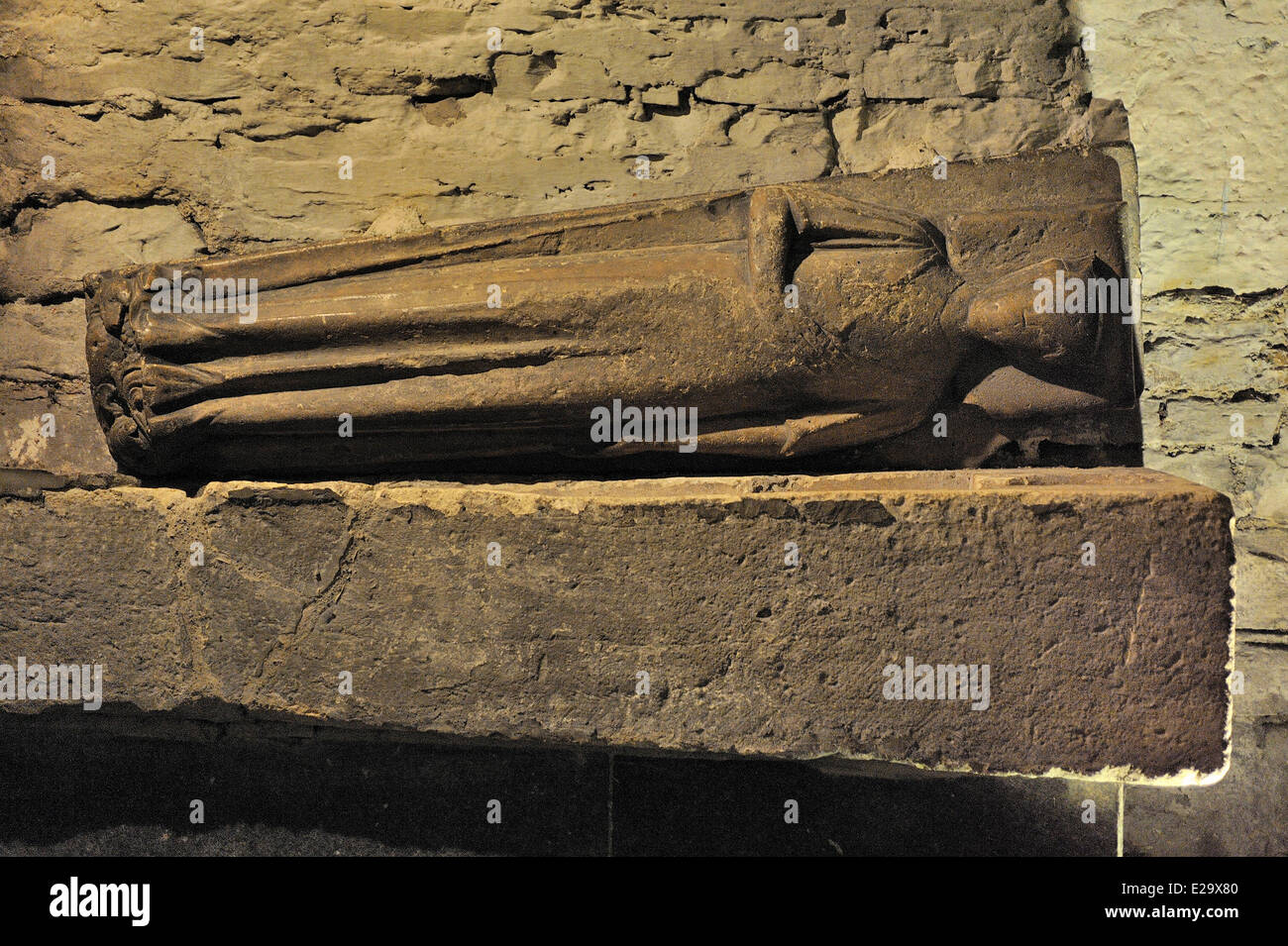 Ireland, Dublin, Christchurch Cathedral, The Crypt Stock Photo