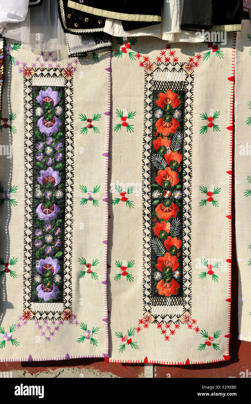 Romania, Bucovina region, traditional embroidery Stock Photo - Alamy