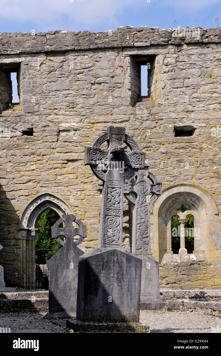 Ireland, County Mayo, Cong abbey Stock Photo