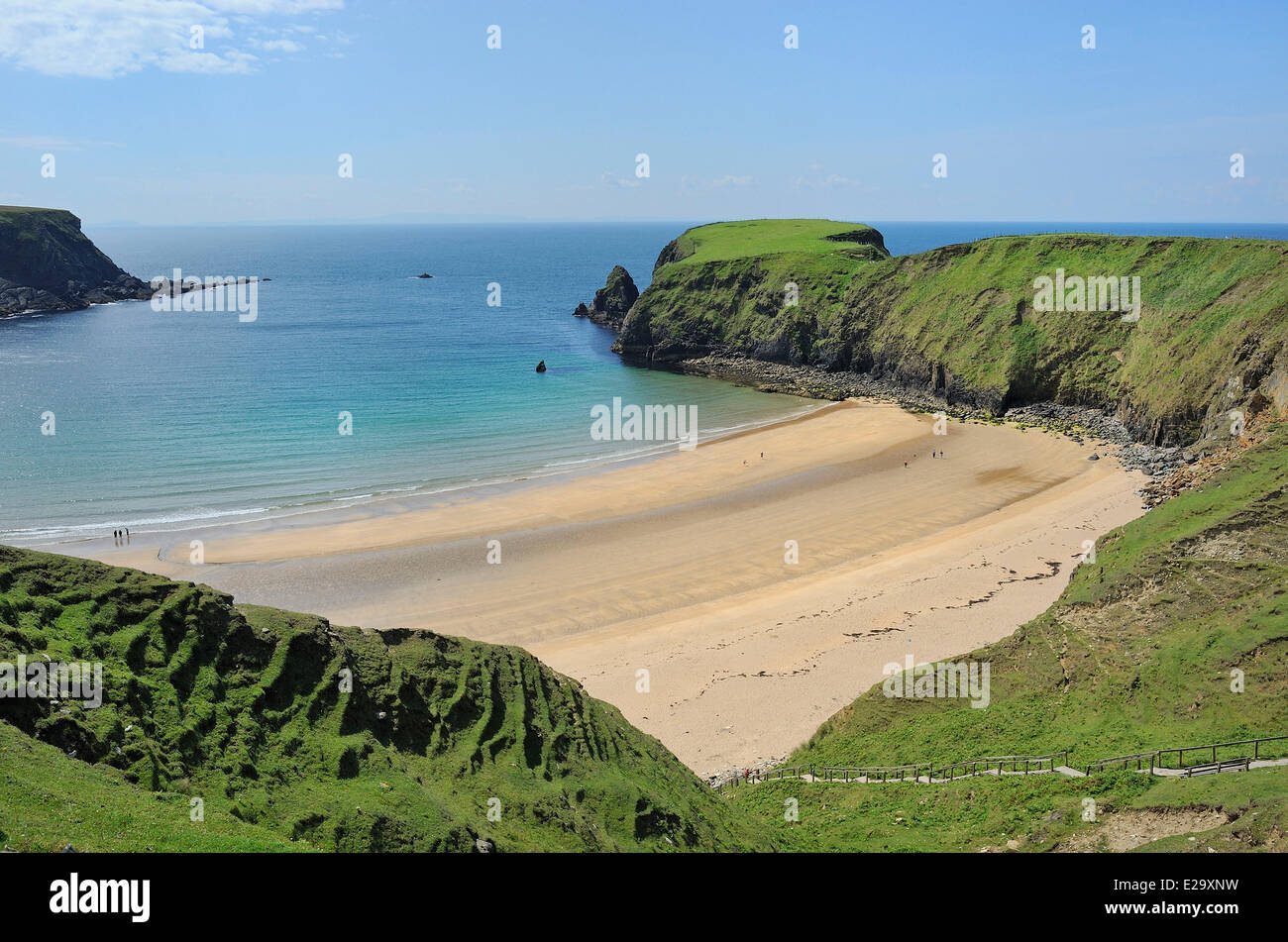 Ireland, County Donegal, Malin Beg beach Stock Photo Alamy