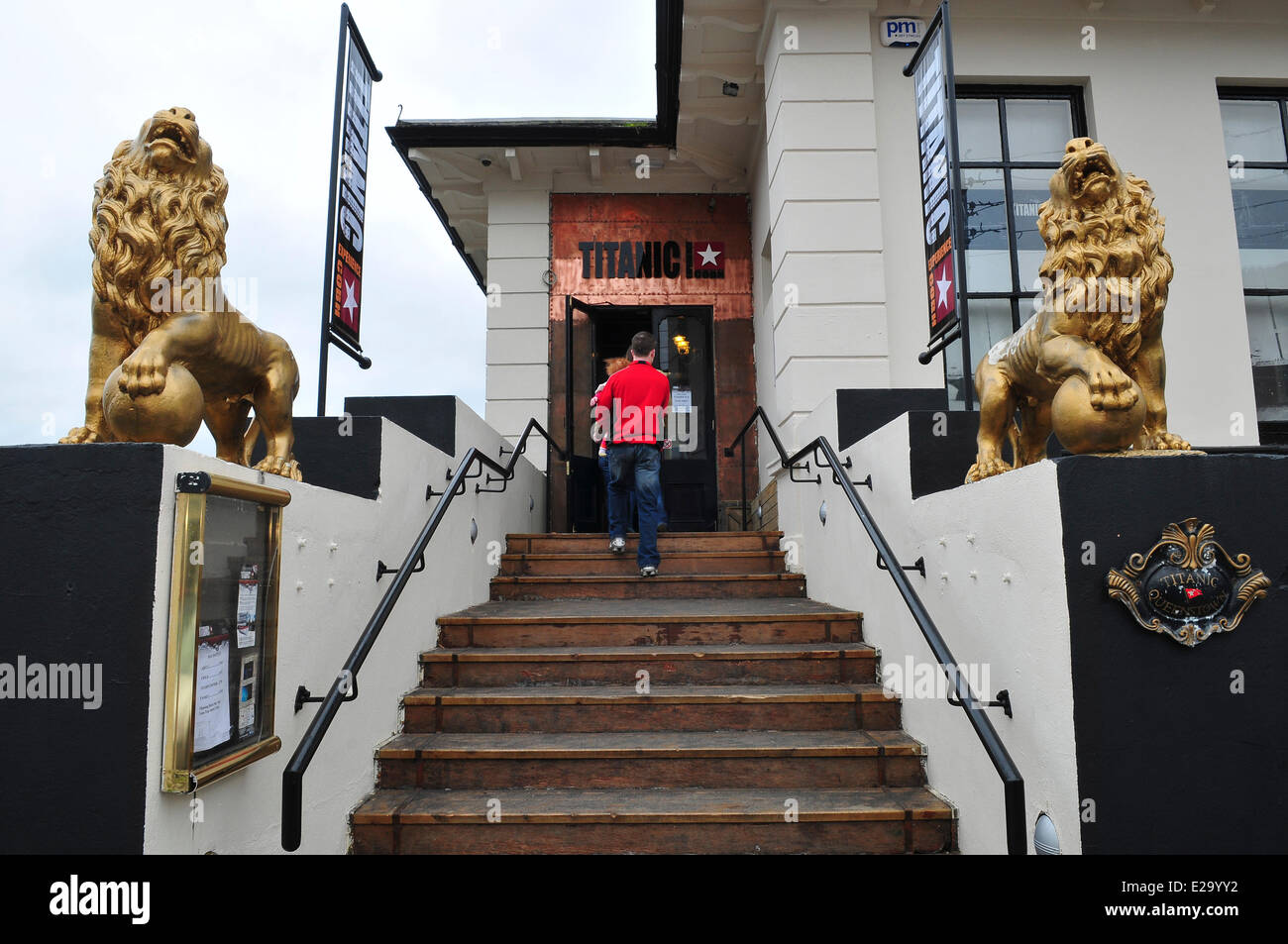 Ireland, Cork County, port city of Cobh, Titanic Museum Stock Photo Alamy