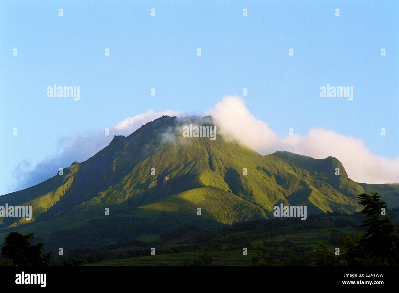 France, Martinique (French West Indies), Morne Rouge, The volcano of