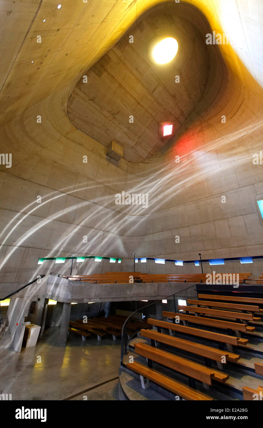 France, Loire, Firminy, Le Corbusier site of Firminy ...