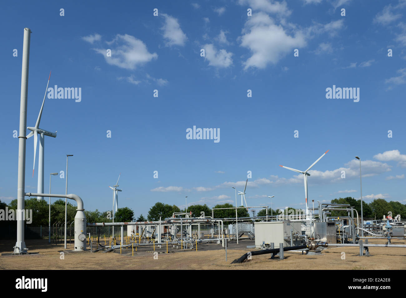 A natural gas production of the mineral oil group ExxonMobil 6 June