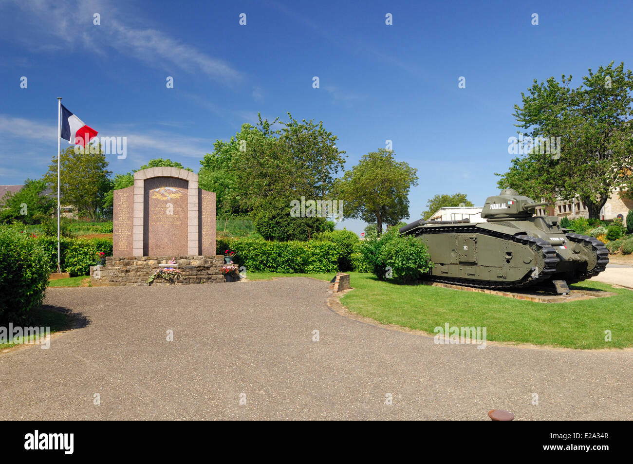France Ardennes Stonne Memorial Of The Stonne Battle One Of The Most 
