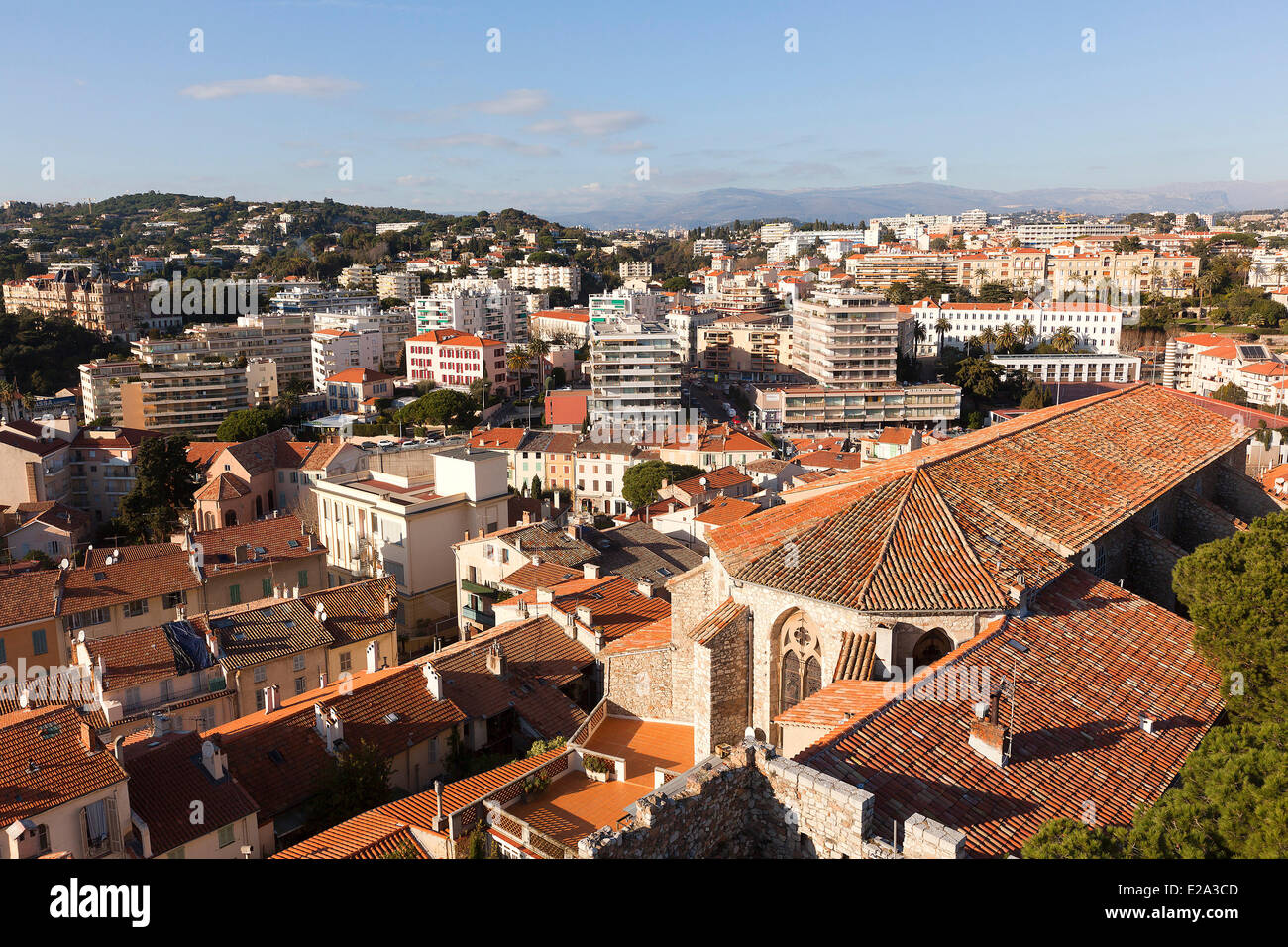 France, Alpes Maritimes, Cannes, view on Le Suquet district Stock Photo