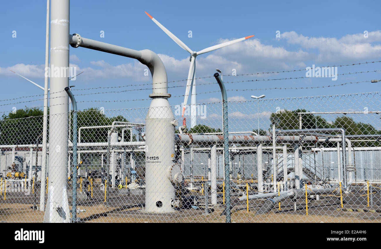 A natural gas production of the mineral oil group ExxonMobil 6 June