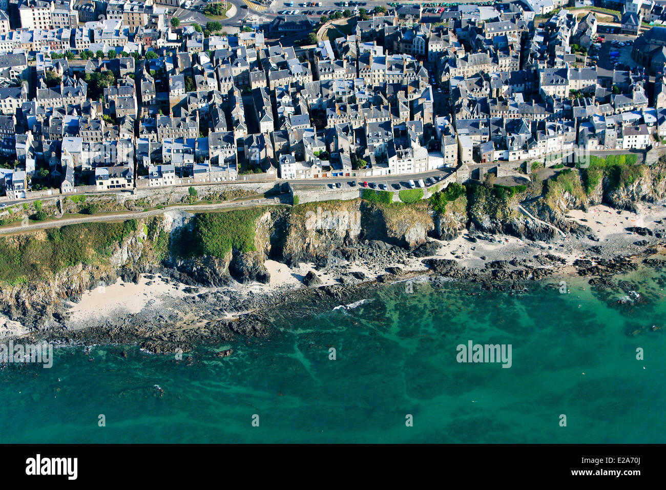 France, Manche, Cotentin, Granville, Haute Ville, the upper town Stock Photo 70295810 Alamy
