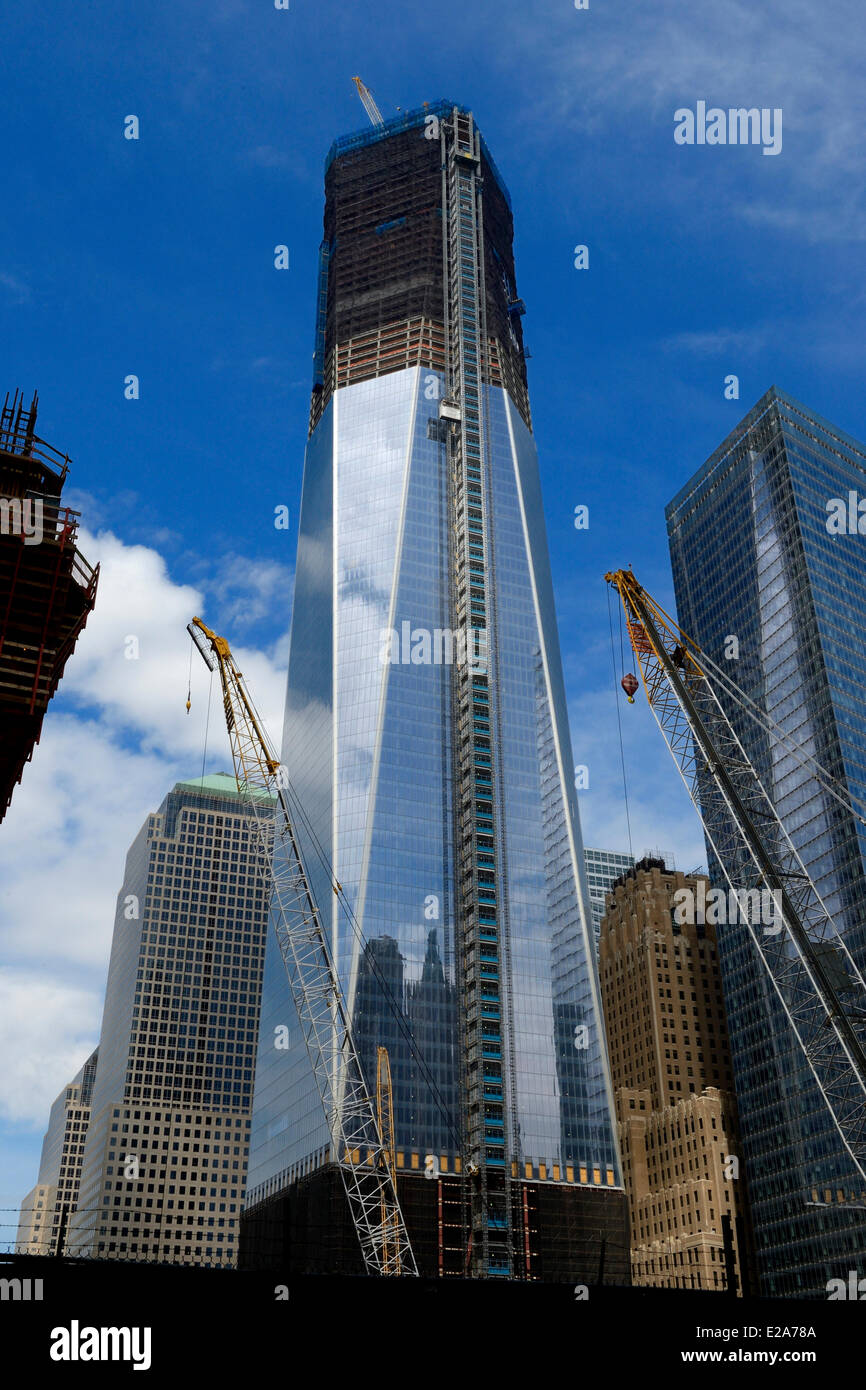 United States, New York, Manhattan, One World Trade Center (1WTC) that ...