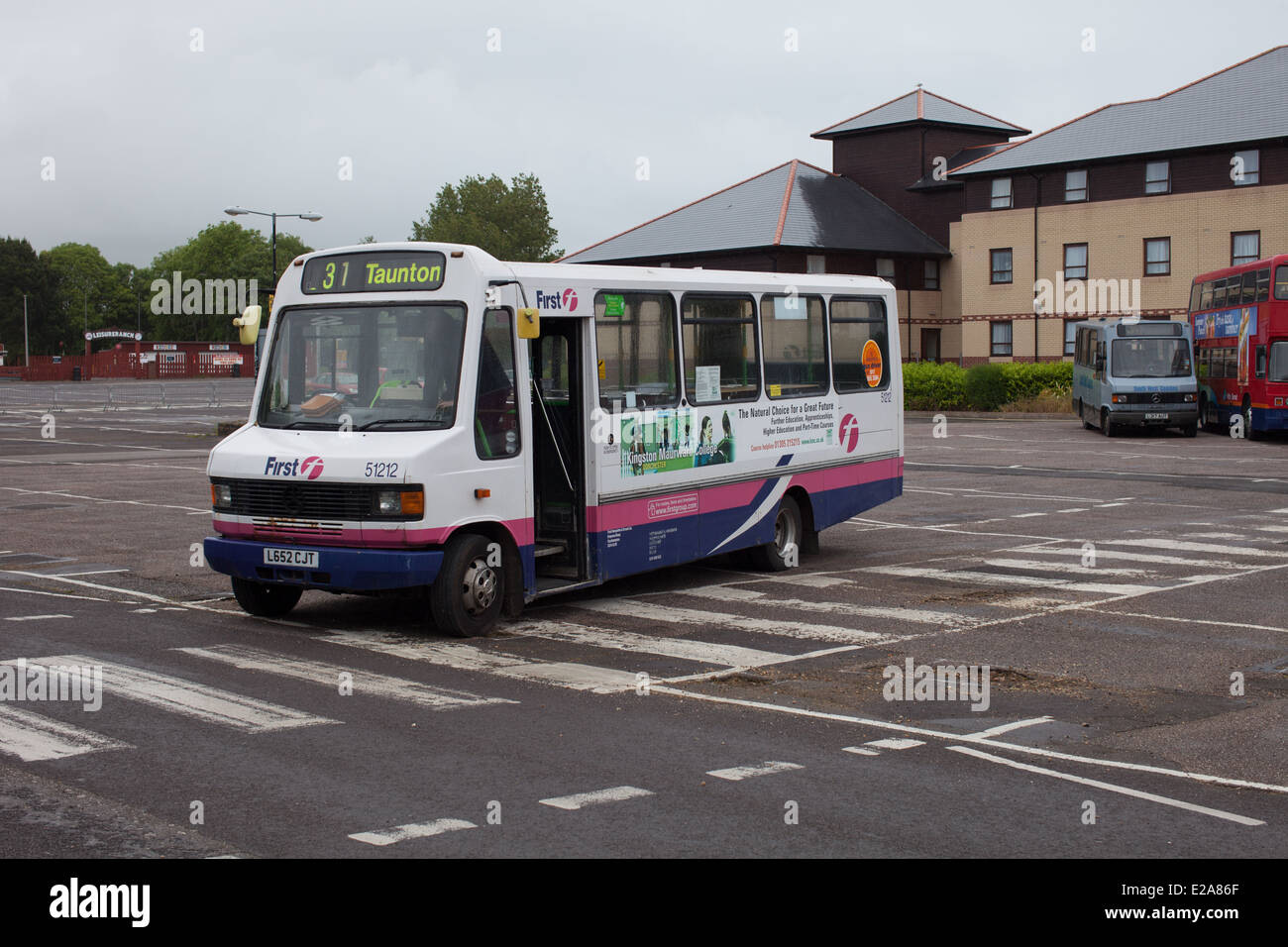 First Mercedes Minibus Stock Photo - Alamy