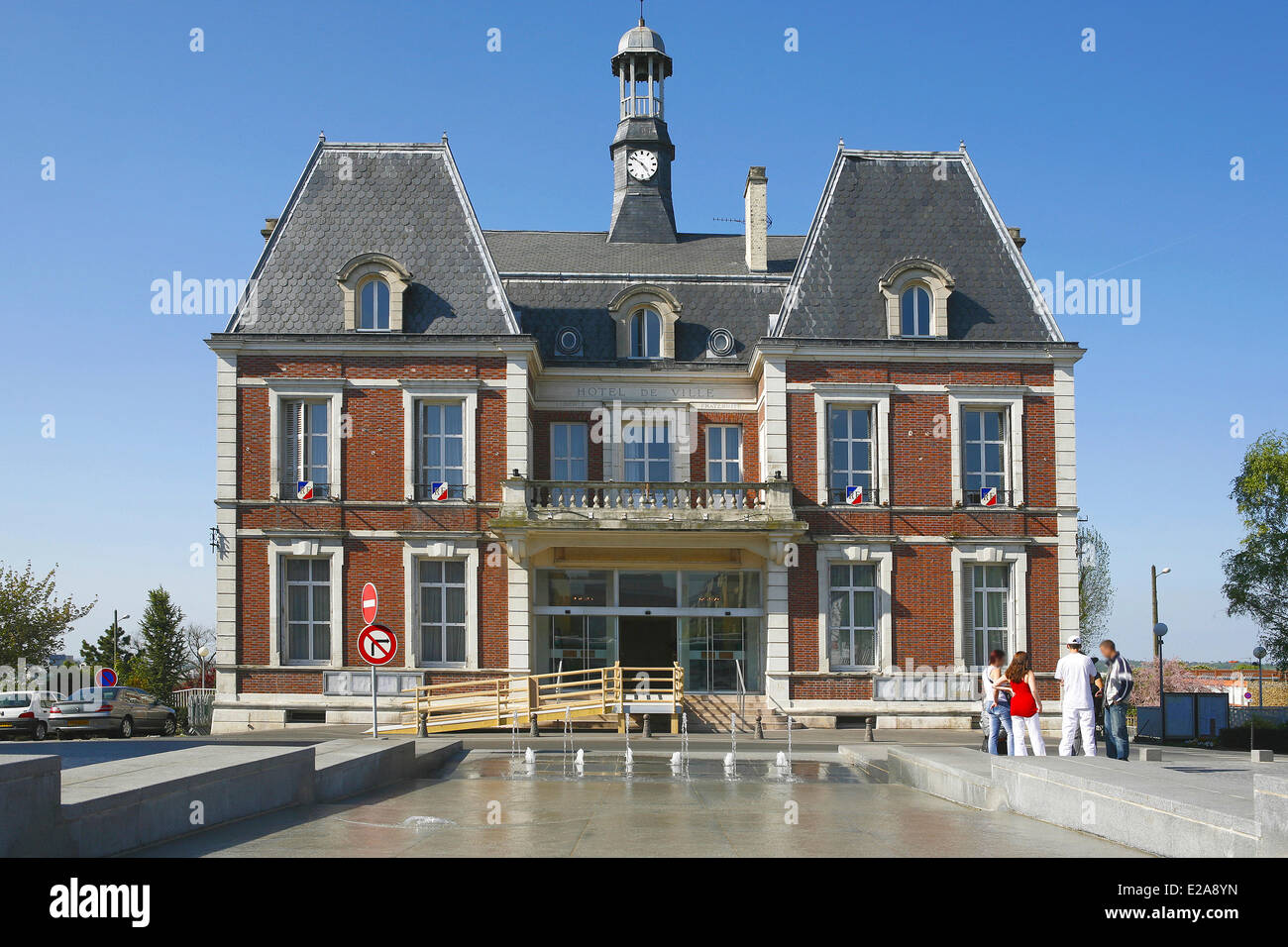 France Seine Saint Denis Noisy Le Grand City Hall Stock Photo Alamy