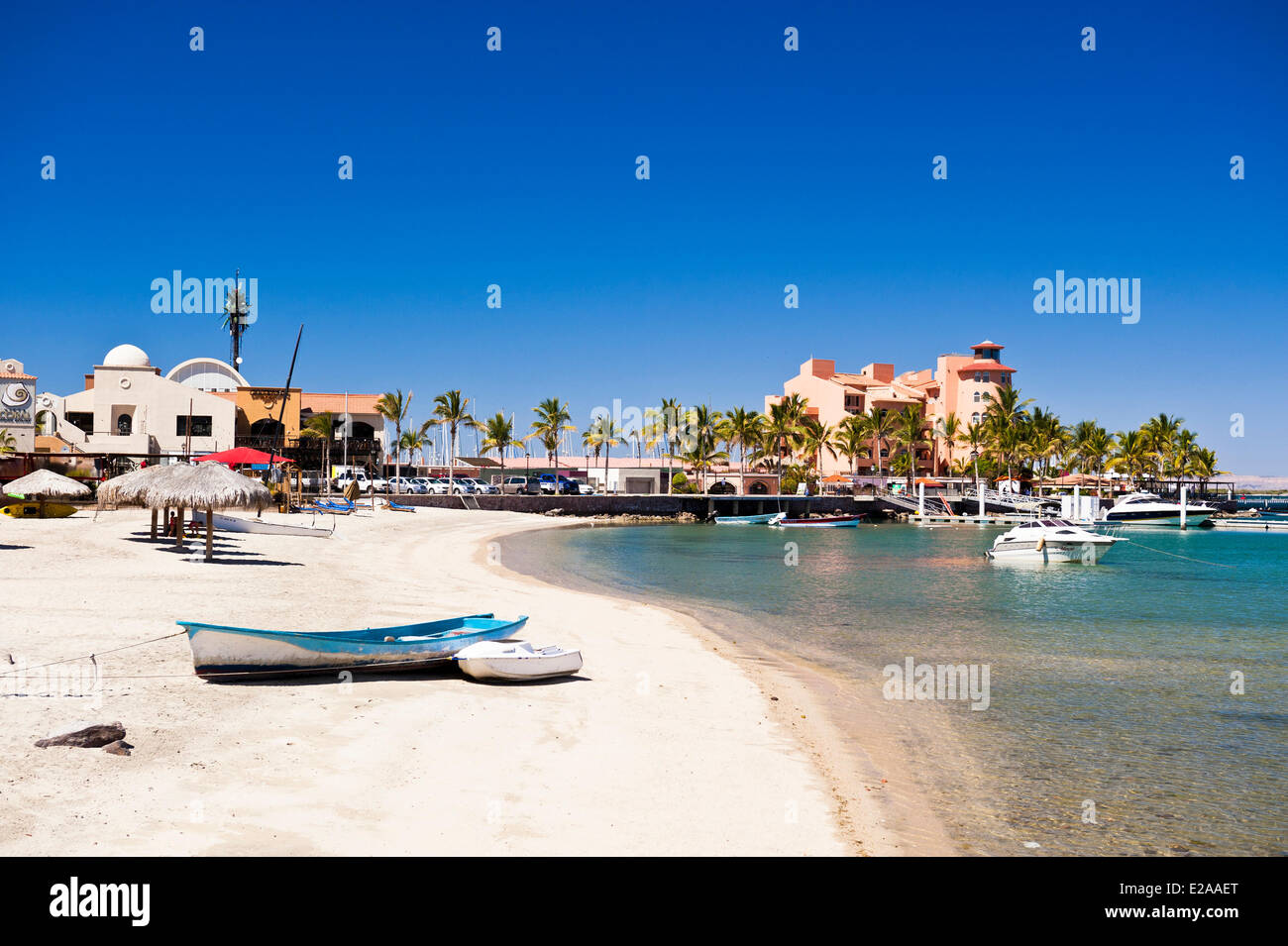 Mexico, Baja California Sur state, La Paz, the beach Stock Photo Alamy