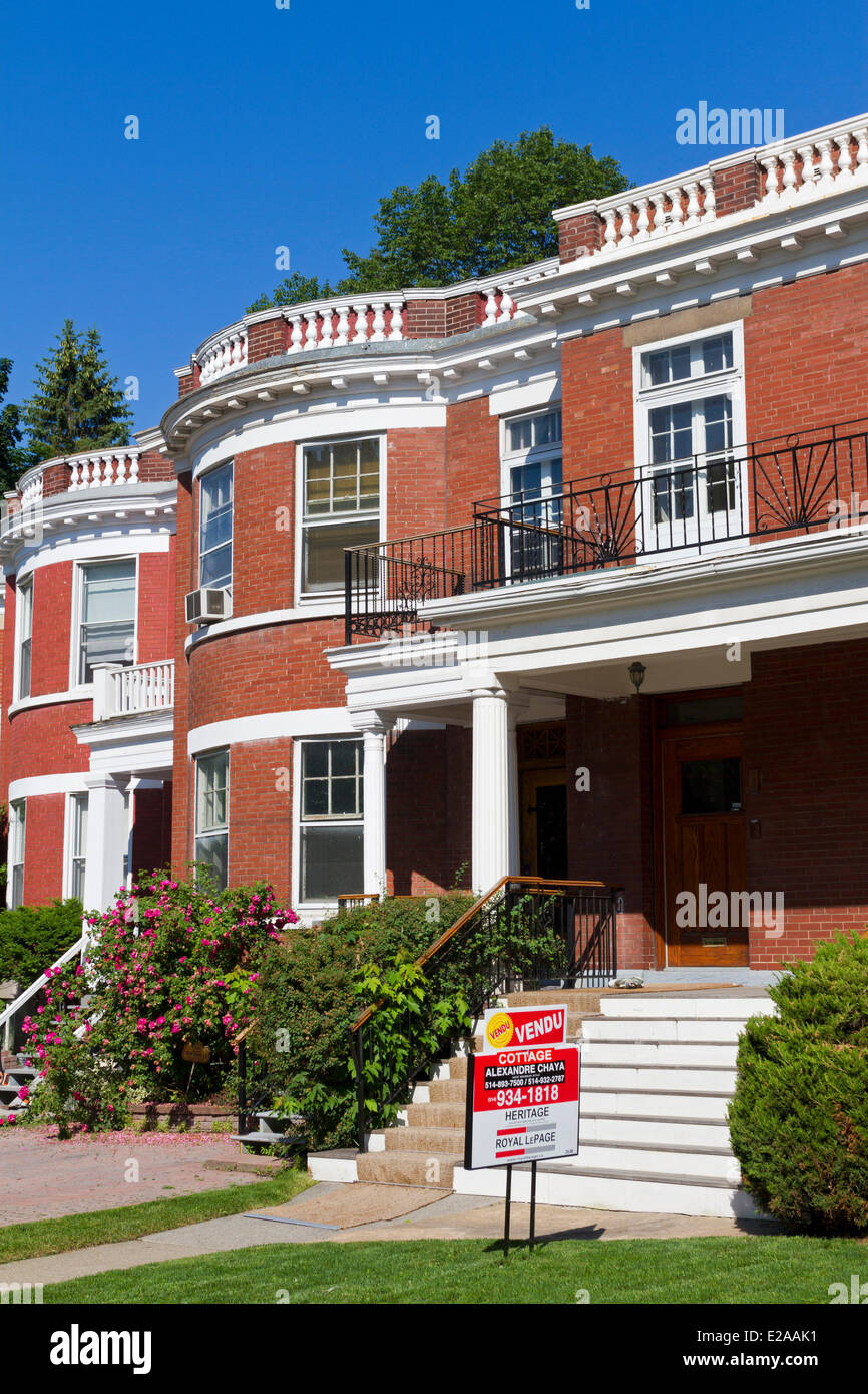 Canada, Quebec Province, Montreal, Westmount, illustration real estate