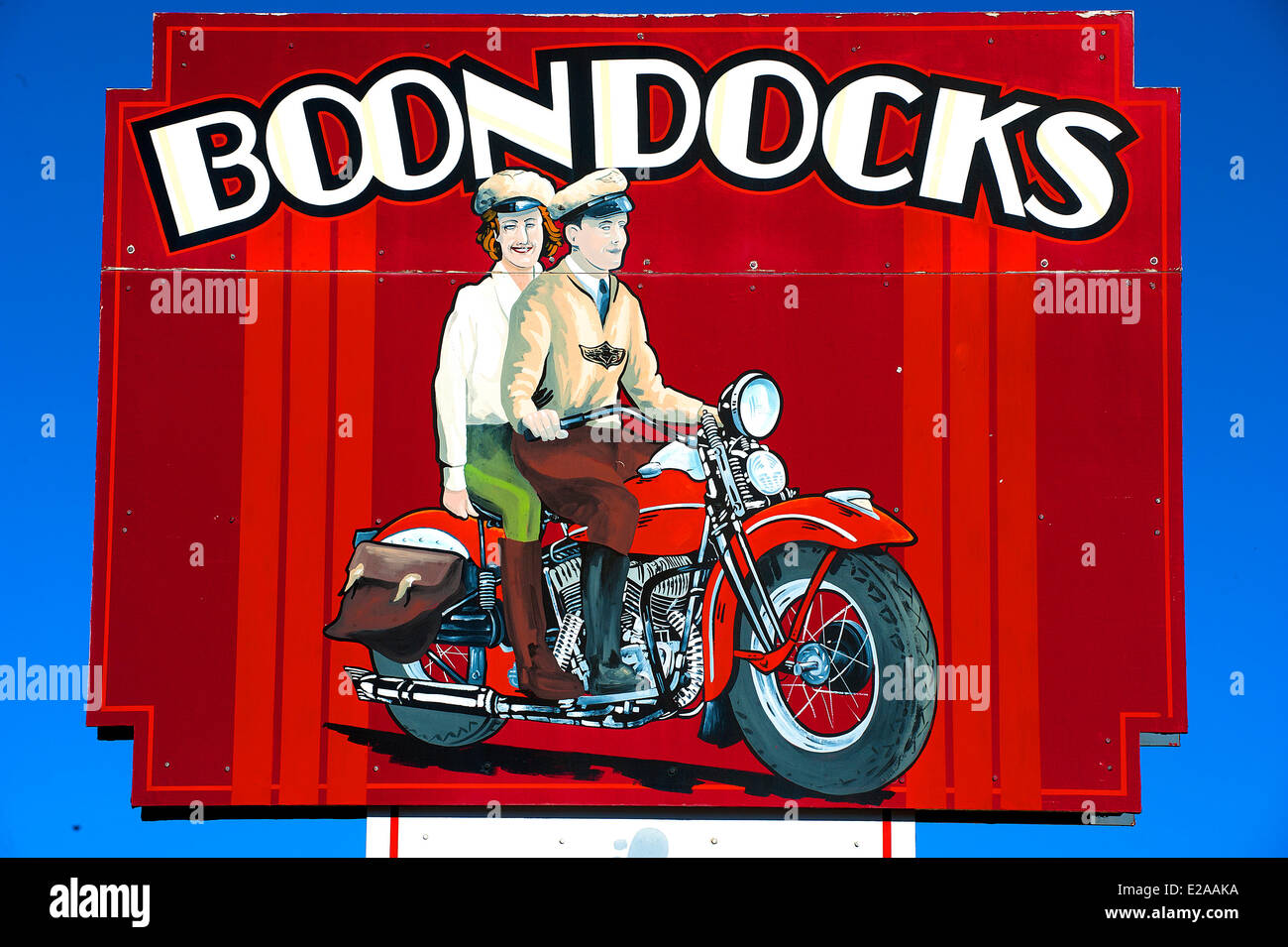 United States, South Dakota, Black Hills, Deadwood, Cafe and gas