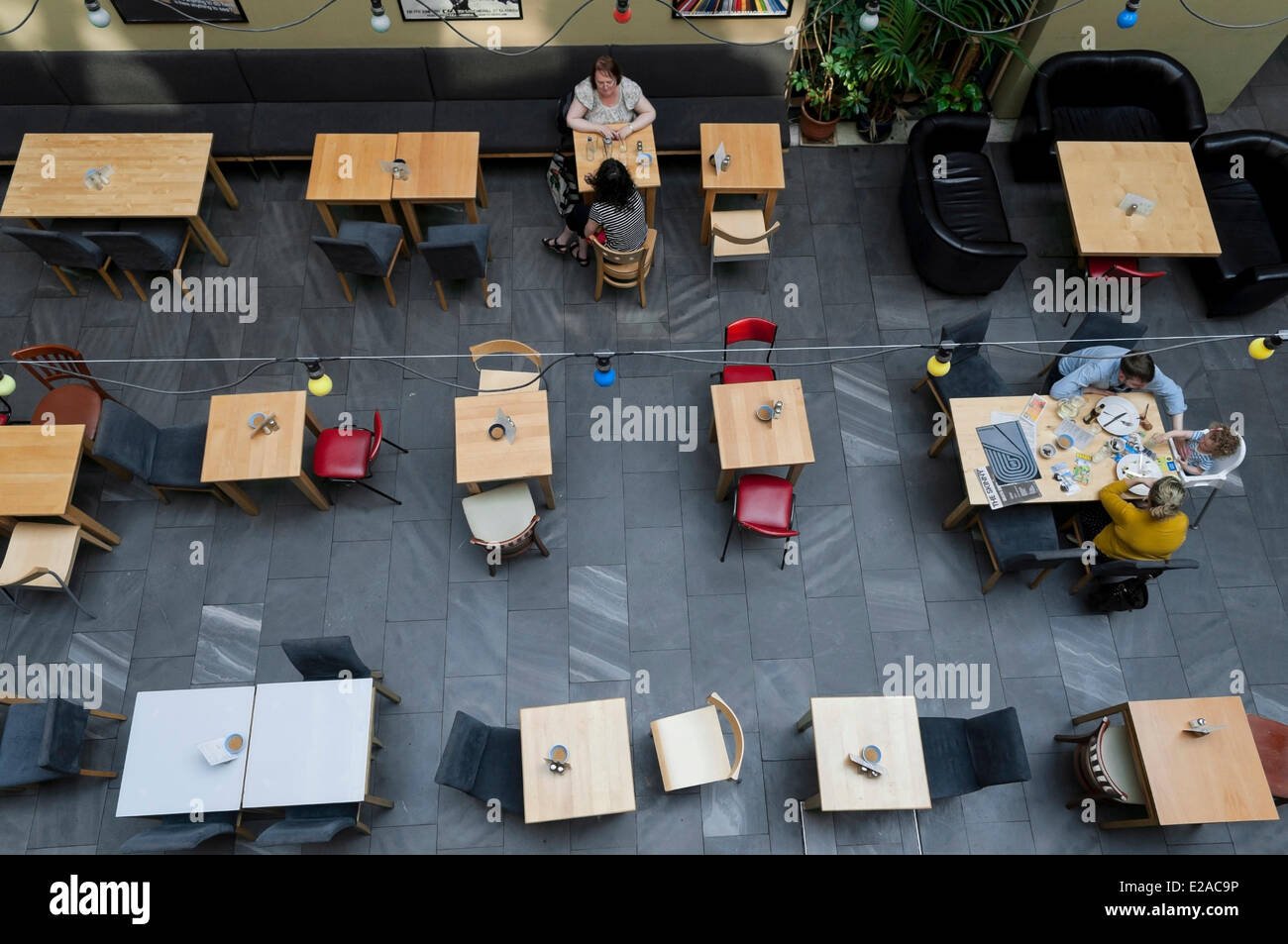 United Kingdom, Scotland, Glasgow, downtown, inside Glasgow Art School