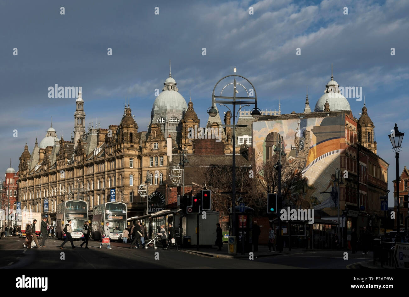 United Kingdom, Yorkshire, Leeds, downtown, Leeds City Market, one of